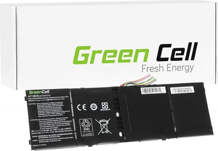 Produktbild GreenCell AC48 - Akku - Acer - Aspire V5-552 - V5-552P - V5-572 - V5-573 - V5-573G - V7-58 (4 Zellen, 3500 mAh)