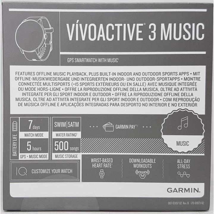 Produktbild Garmin Vivoactive 3 Music (43 mm)