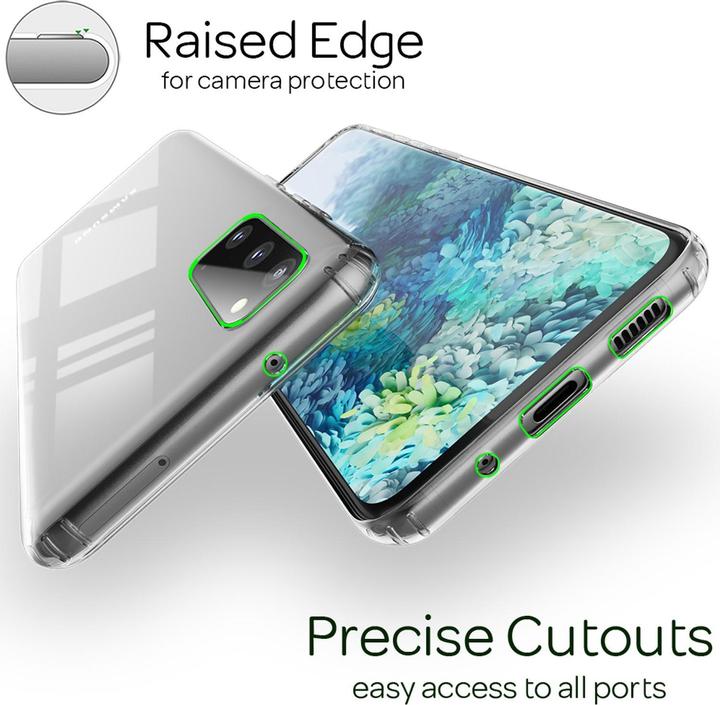 Actual product image Nalia Hull Transparent (Samsung Galaxy S20+)