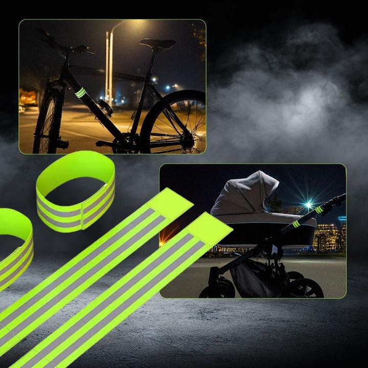 Actual product image Hermex Velo-Reflektorband Fahrrad-Leuchtband Reflektierendes Veloband