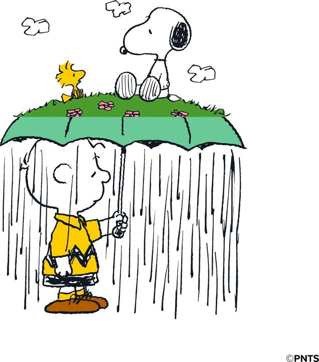 Actual product image SBS case&me Peanuts cover cam logo for iPhone 14 Pro design1 Linus Umbrella (Apple iPhone 14 Pro)