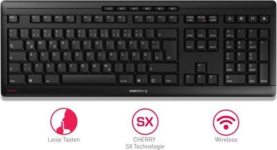 Produktbild CHERRY Stream Keyboard (DE, Kabellos)