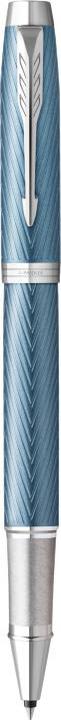 Actual product image Parker Rollerball IM Premium F (Blue, Grey, 1 x)