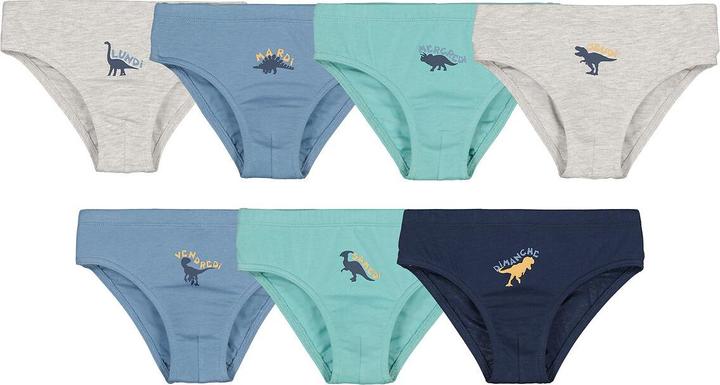 Actual product image La Redoute Collections 7-pack of dinosaur briefs (152, pack of 7)