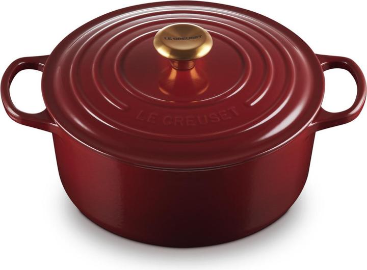 Image du produit Le Creuset Grille-pain Signature rond 26cm rhone (21177269494441) (26 cm, Cocotte + faitout, Fonte)