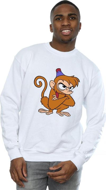Actual product image Disney Mens Aladdin Angry Abu Sweatshirt (L)