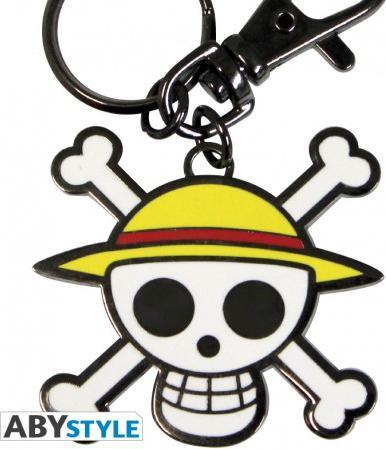 Produktbild ABYstyle ONE PIECE - Schlüsselanhänger - Skull - Luffy Ruffy