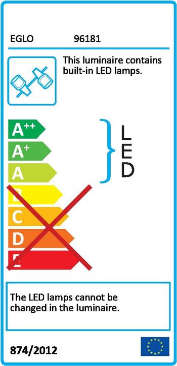 Energie-Label EGLO Cardillio 1 (1200 lm)