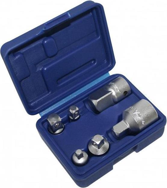 ASTAL Dopsleutelset, A-6HAS 1/4" (0,6 cm) - 3/8" (0,95 cm) - 1/2" (1,27 cm) - 3/4" (1,9 cm) - verloopstuk