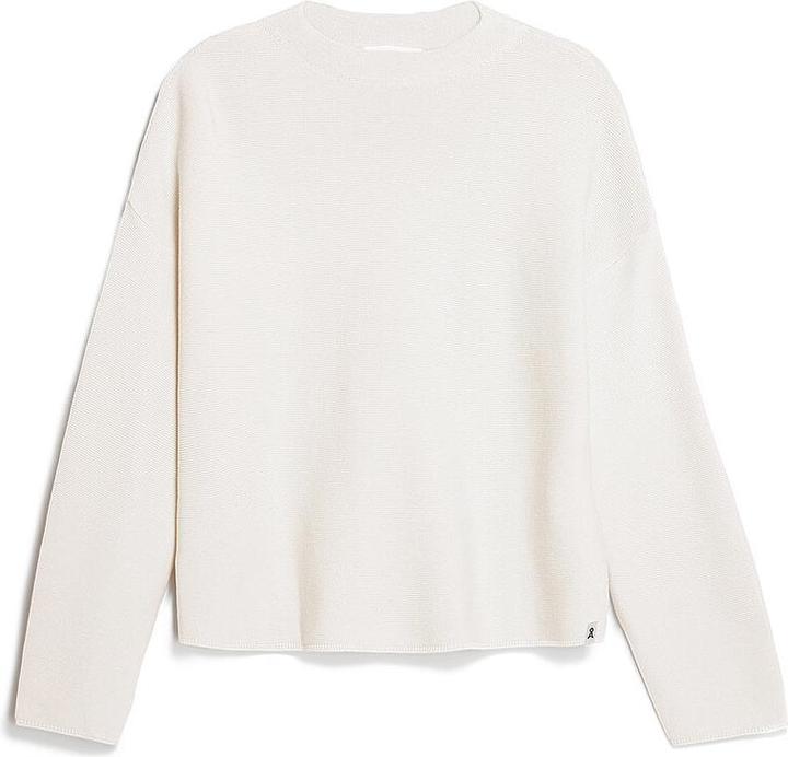 Produktbild Armedangels Long Sleeve Merinaa Pullover Left Left Oatmilk (XL)