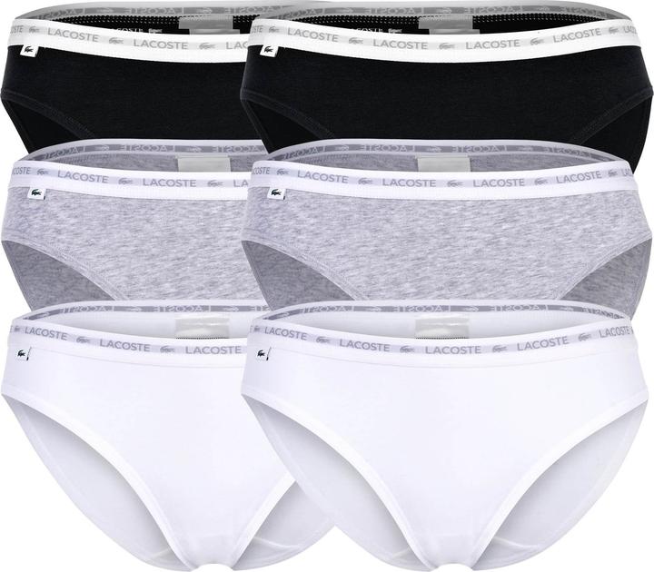 Immagine prodotto Lacoste 6-pack Stretch Cotton logo briefs (L, confezione da 6)