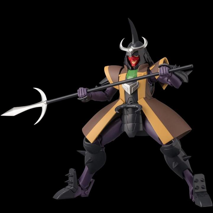 Actual product image Sunrise Chou-Dan-Kadou Yoroiden Samurai Troopers action figure Oni Mashou Shuten 15 cm