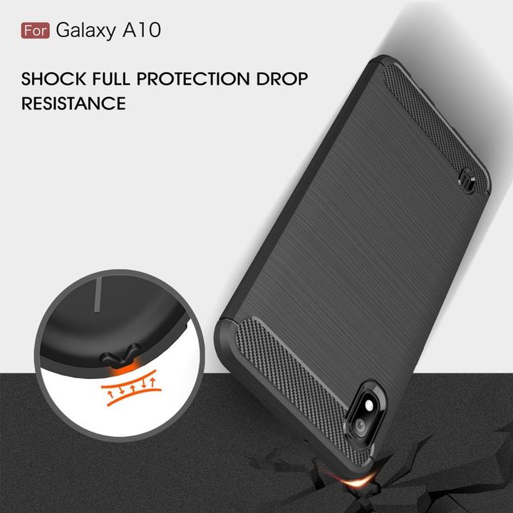Actual product image König Design Mobile Phone Case for Samsung Galaxy A10 Case Cover Protective Case Black (Samsung Galaxy A10)