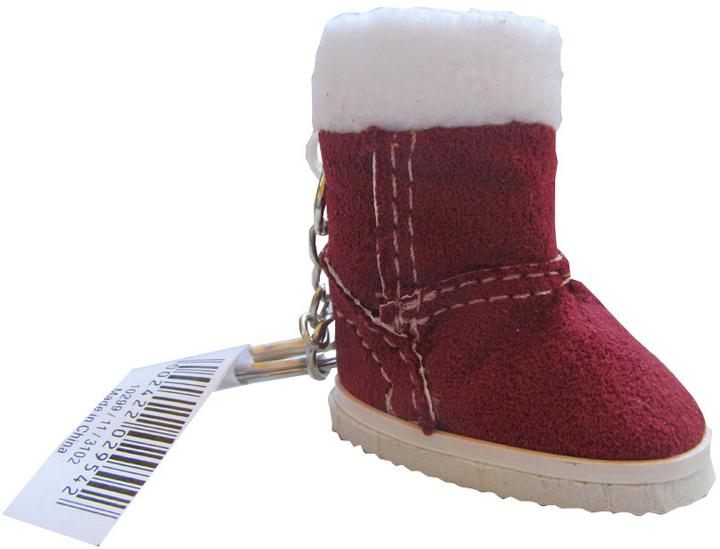Actual product image Roost Keychain Boots 29542 3 assorted