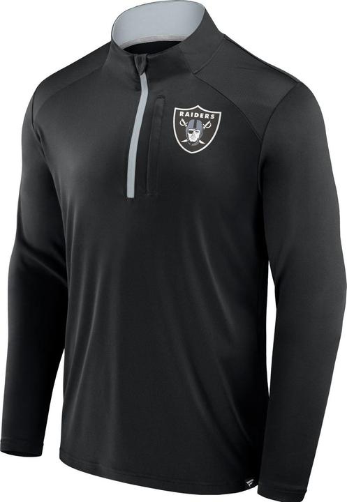 Immagine prodotto Fanatics Felpa Las Vegas Raiders NFL Half-Zip nera - 3XL (3XL)