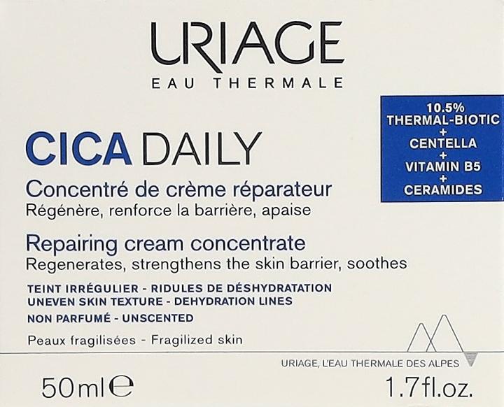 Actual product image Uriage Dagcréme Concentrate Cica Daily Repairing 50 ml (50 ml, Face toner)