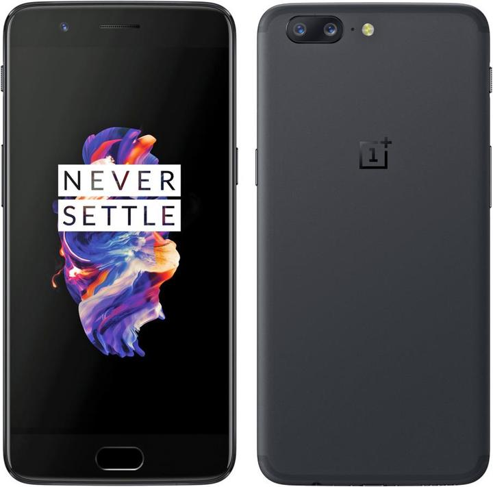 Image du produit OnePlus 5 (64 Go, Gris ardoise, 5.50", Double SIM, 16 Mpx, 4G)