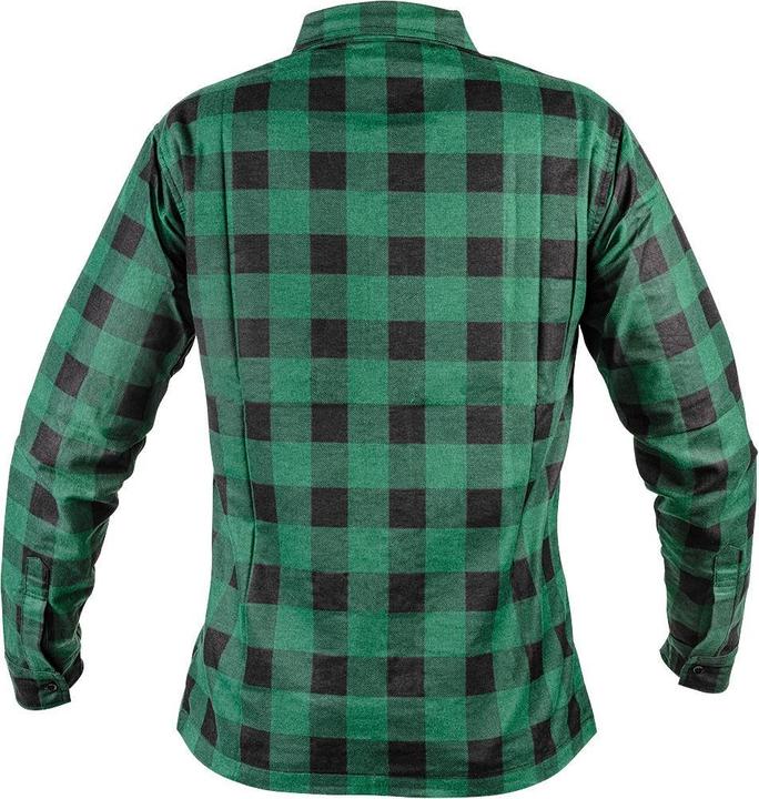 Produktbild Neo Flanellhemd, grün, Grösse XL (XL)