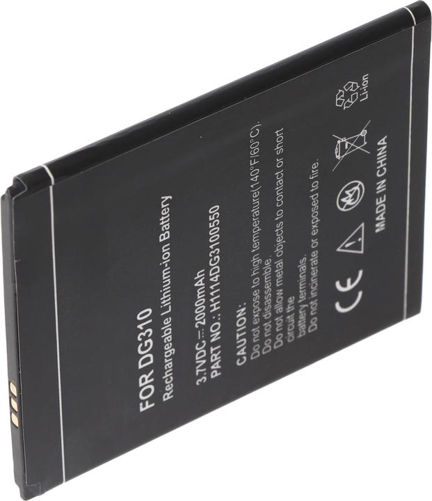 XCell Battery suitable for Doogee DG-310, Doogee Titans DG310, Doogee Voyager, 2H1114DG3100550, 2000mAh