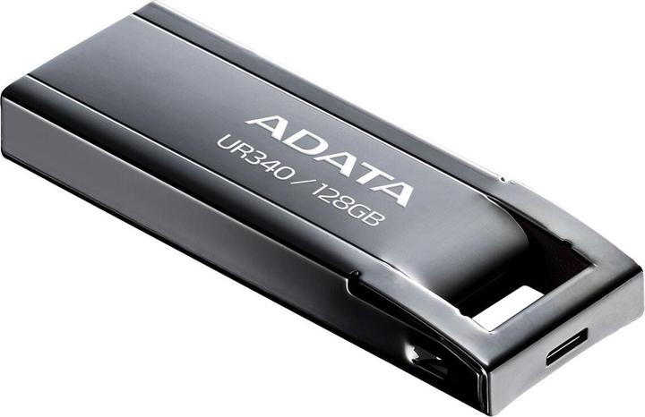 Image du produit Adata Lecteur flash USB UR340 USB Type-A 3.2 Gen 2 (3.1 Gen 2) Noir (128 Go, USB-A)