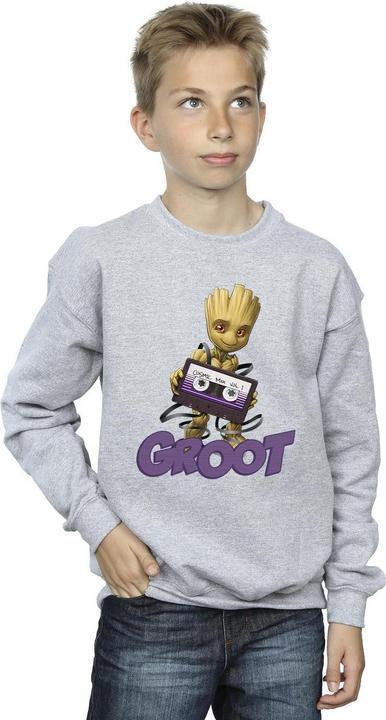 Actual product image Guardians of the Galaxy Boys Groot Casette Sweatshirt (116)