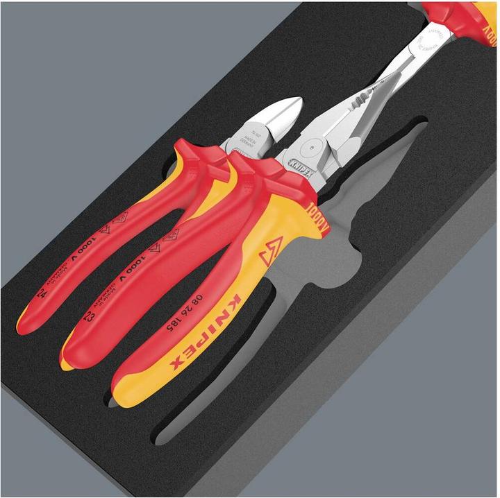 Productafbeelding Wera Schuimrubberen inzet KNIPEX tangenset VDE 1 9784