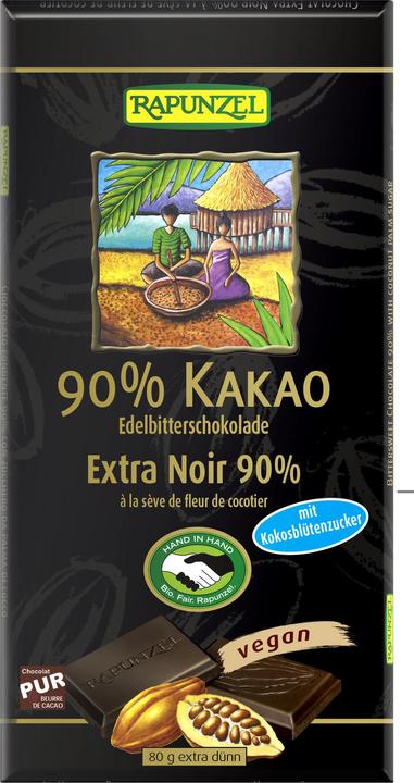 Produktbild Rapunzel Edelbitterschokolade (80 g)