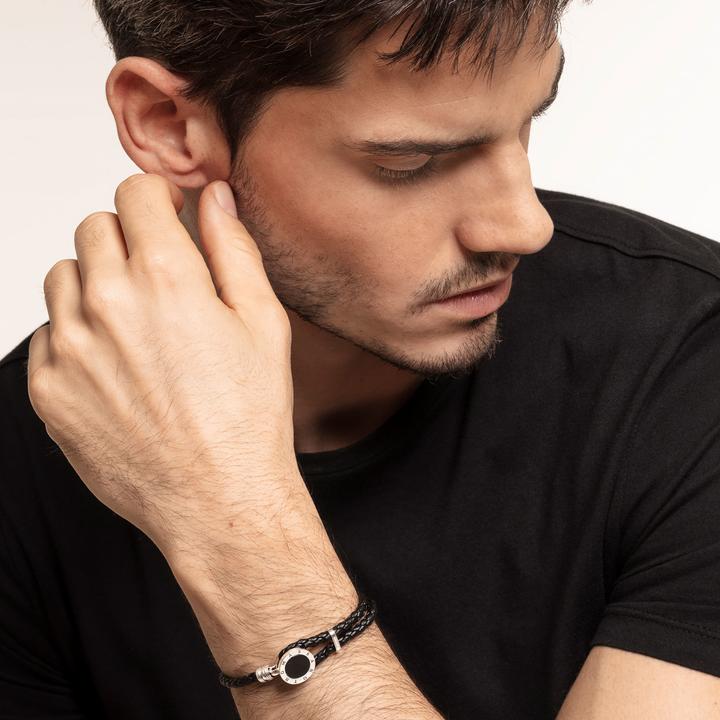 Image du produit Thomas Sabo Coin (14 cm, Cuir, Argent)