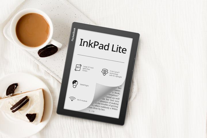 Actual product image PocketBook InkPad Lite (9.70", 8 GB, Mist Grey)