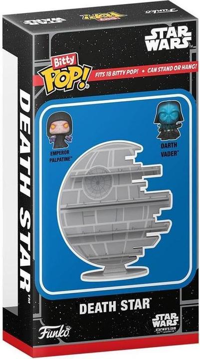 Produktbild Funko Star Wars Bitty POP! Vinyl Figur Display Death Star