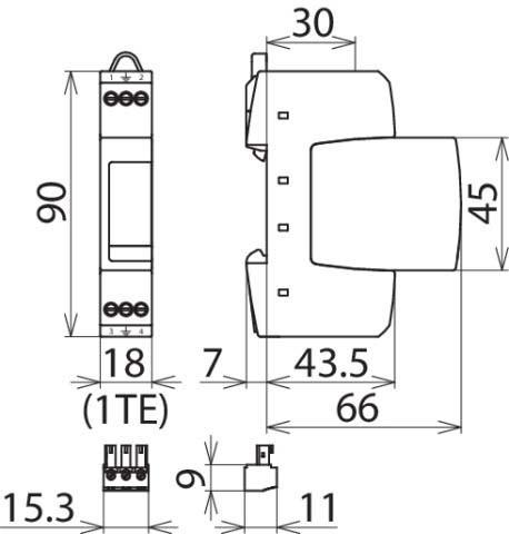 Produktbild Dehn SOEHNE Überspannungsableiter rail 2P 255