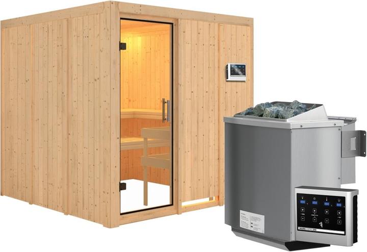 Produktbild Karibu Rodin ohne Dachkranz (9 KW Bio externe Steuerung)