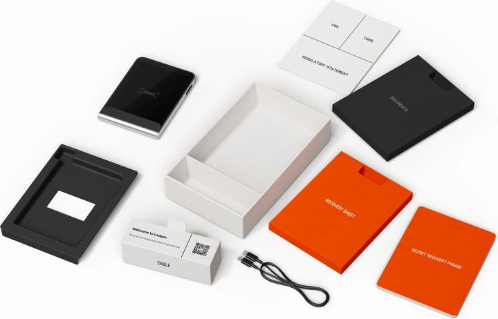 Actual product image Ledger Flex (Others, Ripple, Bitcoin, Litecoin, Cardano, TRON, Bitcoin cash, Ethereum Classic, Dogecoin)
