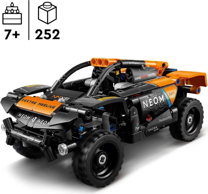 Actual product image LEGO NEOM McLaren Extreme E Race Car (42166, LEGO Technic)