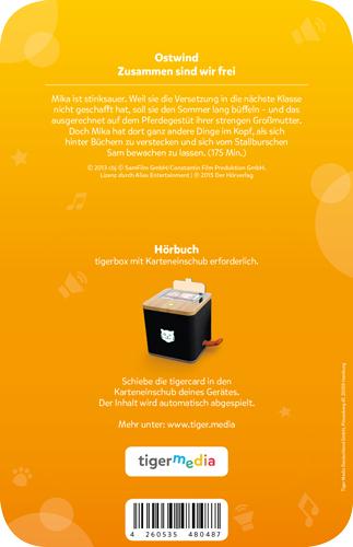 Actual product image Tigermedia Tigercard Ostwind 1: Together we are free (German)