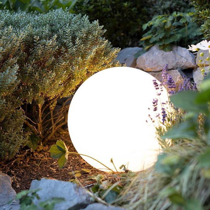 Productafbeelding 8 seasons design SOLAR Shining Globe 40 cm Deco Lamp, Wit (410 lm, IP44)