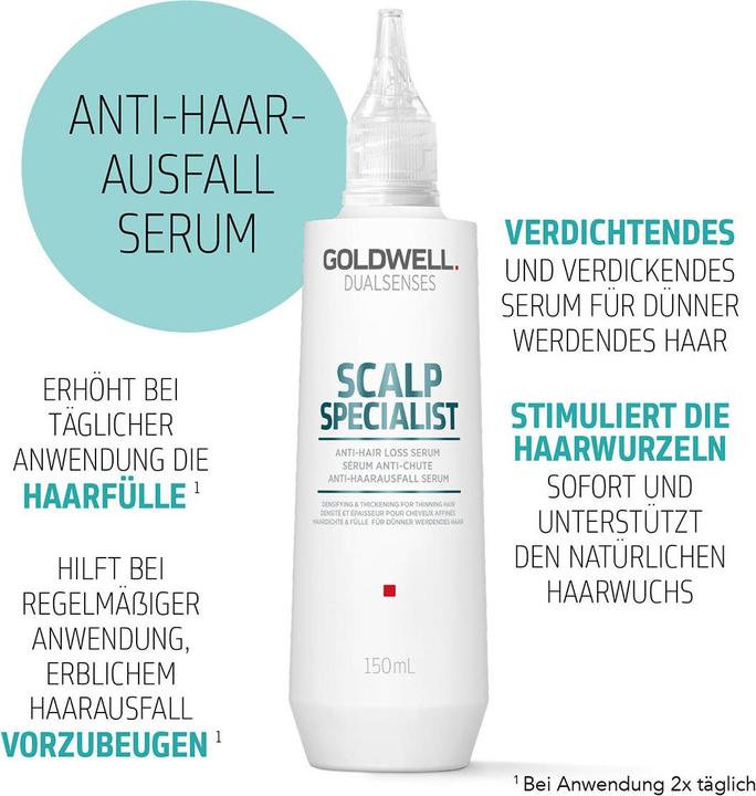 Actual product image Goldwell Dualsenses Scalp Specialist Anti-Hair Loss Serum (150 ml)