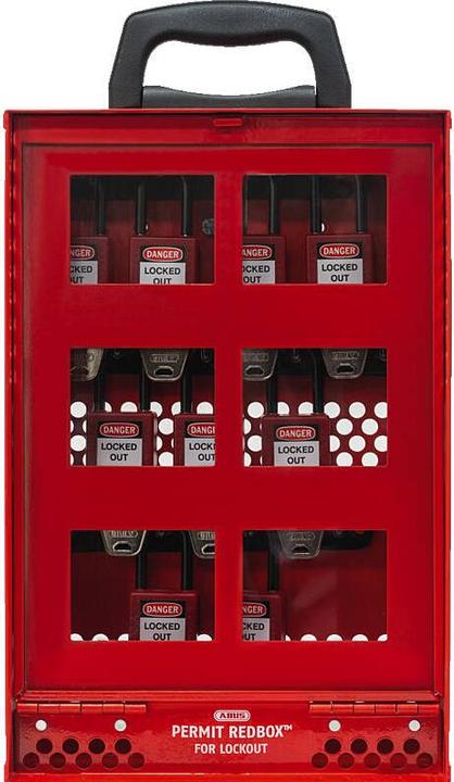 Produktbild Abus LoTo B810 Permit Redbox + Wandhalter