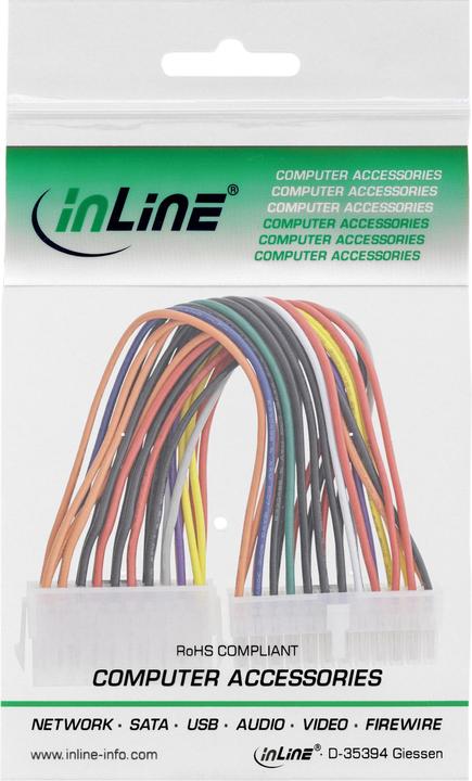 Produktbild InLine Stromadapter 20-Pin auf 24-Pin