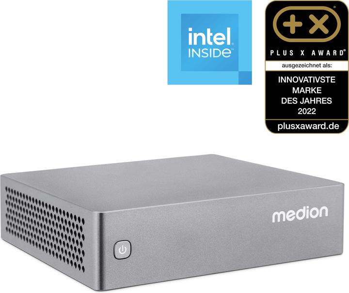 Image du produit Medion S06e Mini PC (Intel N100, 16 Go, 512 Go, Intel UHD Graphics)
