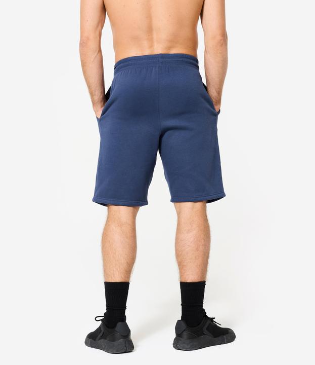 Immagine prodotto Domyos Shorts Herren Baumwollgewebe mit Taschen - dunkelblau (S)