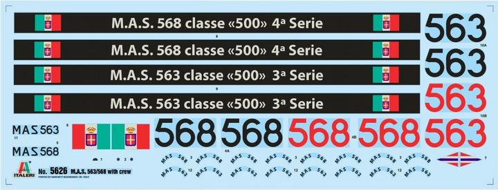 Produktbild 1:35 M.A.S. 568 4a Torpedoboot m. Crew