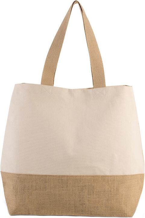 Produktbild Kimood Einkaufstasche Leinwand Aus Jute (30 l)