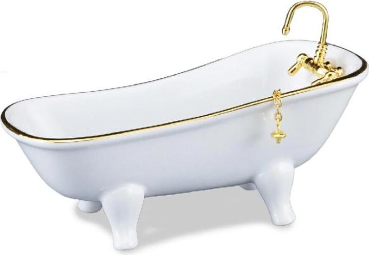 Actual product image Reutter 001.767/1 - Bathtub, White, miniature