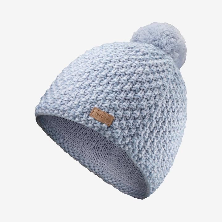 Wedze Skimütze Erwachsene Made in France - Timeless hellblau (One Size)