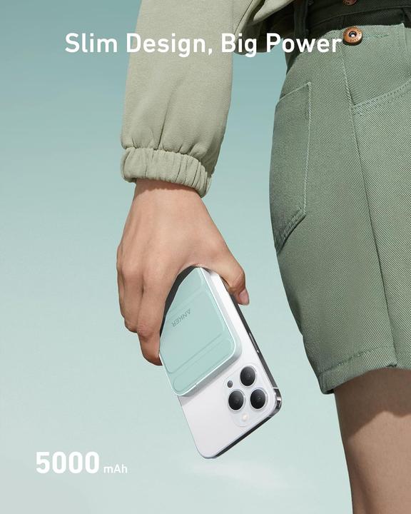 Produktbild Anker Klappbare Wireless Powerbank MagGo (5000 mAh)