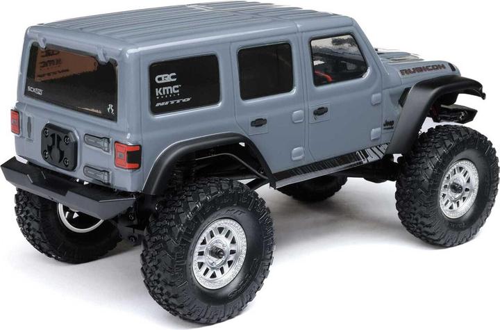Axial Schaal Crawler SCX24 Jeep JLU Wrangler Grijs, RTR (RTR Gereed voor gebruik)