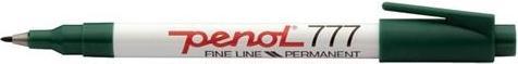 Image du produit Penol Marqueur permanent 777, 1 mm, pointe large, vert (Vert, 1 mm, 20 x)
