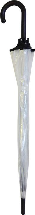 Produktbild MGA SMATI Damen VollAutomatik Regenschirme Transparent Glockenschirm mit 12 Speichen Fiberglas/Satin BEZ