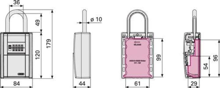 Image du produit Abus KeyGarage 797 LED